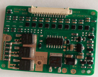 Lithium battery board